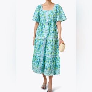 Pink City Prints NWT Maisie Pacific Hibiscus dress.